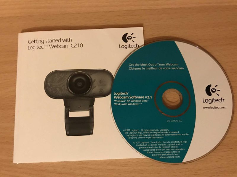 CD диск для установки веб-камеры